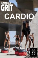 Les Mills GRIT CARDIO 29 CD, DVD, Notes Hiit Training