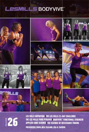 Les Mills BODY VIVE 26 Releases DVD CD Instructor Notes - Click Image to Close