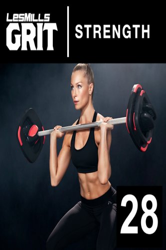 Les Mills GRIT STRENGTH 28 CD, DVD, Notes hiit training