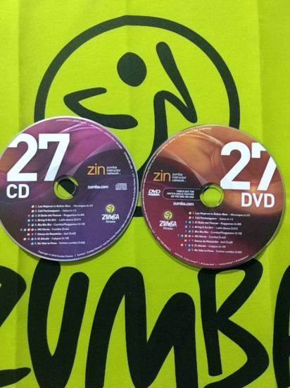 South American dance courses ZUMBA 27 HD DVD+CD - Click Image to Close