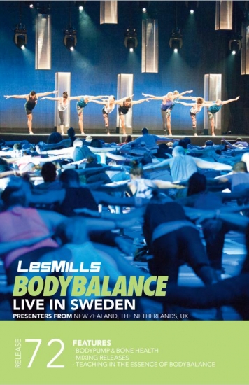 Les Mills BODY BALANCE 72 Releases DVD CD Instructor Notes - Click Image to Close