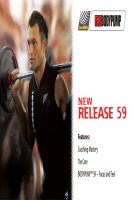 Les Mills Body Pump Releases 59 CD DVD Instructor Notes
