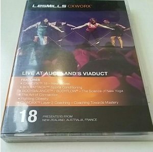 Les Mills CX30 18 Releases CD DVD Instructor Notes