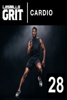 Les Mills GRIT CARDIO 28 CD, DVD, Notes Hiit Training