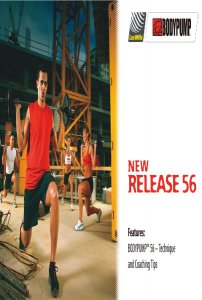 Les Mills Body Pump Releases 56 CD DVD Instructor Notes