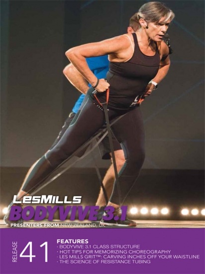 Les Mills BODY VIVE 41 Releases DVD CD Instructor Notes - Click Image to Close