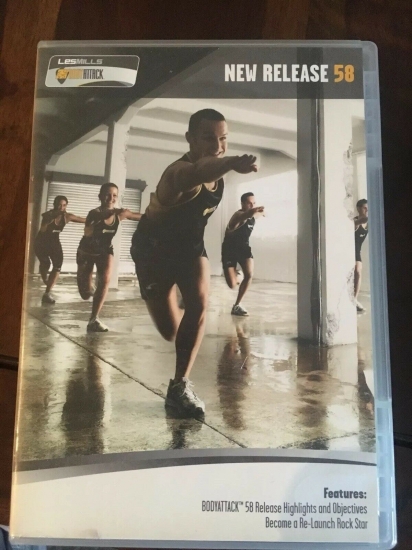 Les Mills BODY ATTACK 58 Releases DVD CD Instructor Notes - Click Image to Close
