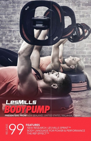 Les Mills Body Pump Releases 99 CD DVD Instructor Notes - Click Image to Close