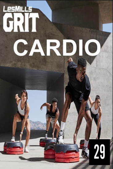Les Mills GRIT CARDIO 29 CD, DVD, Notes Hiit Training - Click Image to Close