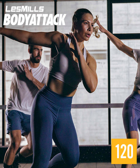 Hot Sale Les Mills BODY ATTACK 120 Releases Video+Music+Notes - Click Image to Close