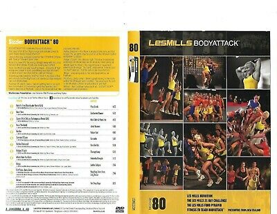 Les Mills BODY ATTACK 80 Releases DVD CD Instructor Notes - Click Image to Close
